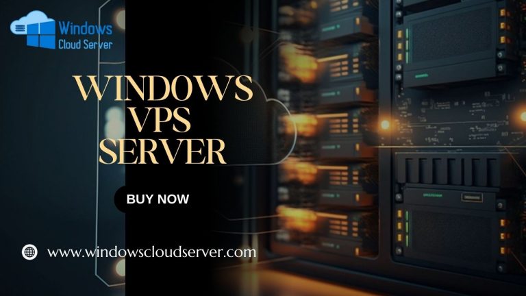 Windows VPS Server For Reliable And Accessible Performance To Work Consistently And Efficiently